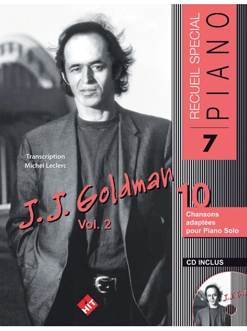 Spécial piano n°7. Jean-Jacques Goldman, volume 2 Visuel